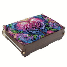 Load image into Gallery viewer, Diamond Painting Storage Box DIY 5D Diamond Painting Jewelry Box (Rose)