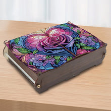 Load image into Gallery viewer, Diamond Painting Storage Box DIY 5D Diamond Painting Jewelry Box (Rose)