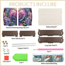 Load image into Gallery viewer, Diamond Painting Storage Box DIY 5D Diamond Painting Jewelry Box (Rose)