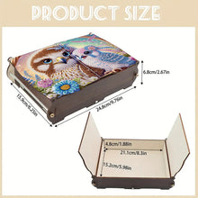 Load image into Gallery viewer, Diamond Painting Storage Box DIY 5D Diamond Painting Jewelry Box (Bird)