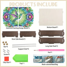 Load image into Gallery viewer, Diamond Painting Storage Box DIY 5D Diamond Painting Jewelry Box (Hummingbird)