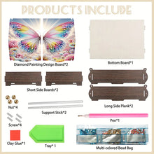 Load image into Gallery viewer, Diamond Painting Storage Box DIY 5D Diamond Painting Jewelry Box (Butterfly B)