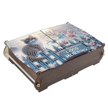 Load image into Gallery viewer, Diamond Painting Storage Box DIY 5D Diamond Painting Jewelry Box (Cat B)