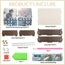 Load image into Gallery viewer, Diamond Painting Storage Box DIY 5D Diamond Painting Jewelry Box (Cat B)