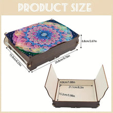 Load image into Gallery viewer, Diamond Painting Storage Box DIY 5D Diamond Painting Jewelry Box (Pattern B)