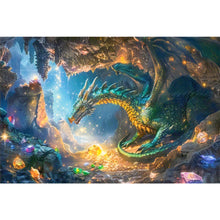 Load image into Gallery viewer, AB Diamond Painting - Full Round - Dragon'S Lair (60*40CM)