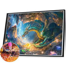 Load image into Gallery viewer, AB Diamond Painting - Full Round - Dragon'S Lair (60*40CM)