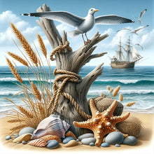 Load image into Gallery viewer, Diamond Painting - Full Round - Beach Starfish (30*30CM)