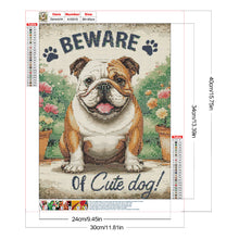 Load image into Gallery viewer, Diamond Painting - Full Round - Pug (30*40CM)