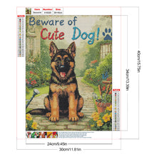 Load image into Gallery viewer, Diamond Painting - Full Round - German Shepherd (30*40CM)