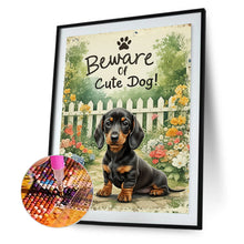 Load image into Gallery viewer, Diamond Painting - Full Round - Dachshund (30*40CM)
