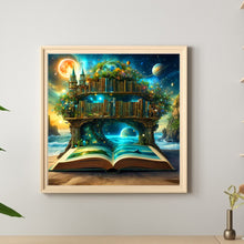 Load image into Gallery viewer, Diamond Painting - Full Round - Magic Shelf In Book (40*40CM)