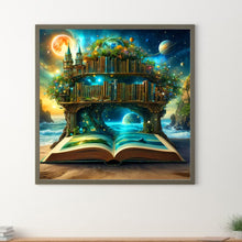 Load image into Gallery viewer, Diamond Painting - Full Round - Magic Shelf In Book (40*40CM)