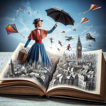 Load image into Gallery viewer, Diamond Painting - Full Round - Girl In Book (40*40CM)