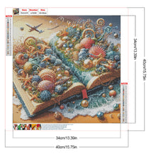 Load image into Gallery viewer, Diamond Painting - Full Round - Shell In Book (40*40CM)