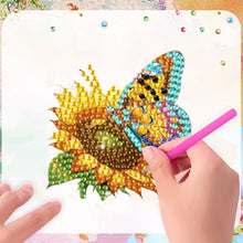 Load image into Gallery viewer, 6Pcs Diamond Painting Refrigerator Magnets Diamond Art Kits for Adult(Butterfly)
