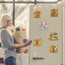 Load image into Gallery viewer, 6Pcs Diamond Painting Refrigerator Magnets Diamond Art Kits for Adults (Yaks)