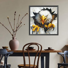 Load image into Gallery viewer, Diamond Painting - Full Round - Eagle Breaking Through The Wall (40*40CM)