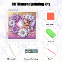 Load image into Gallery viewer, Diamond Painting - Partial Special Shaped - Flower Fairy (30*30CM)