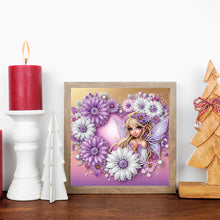 Load image into Gallery viewer, Diamond Painting - Partial Special Shaped - Flower Fairy (30*30CM)