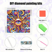 Load image into Gallery viewer, Diamond Painting - Partial Special Shaped - Sun Eyes (30*30CM)
