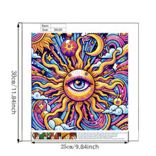 Load image into Gallery viewer, Diamond Painting - Partial Special Shaped - Sun Eyes (30*30CM)