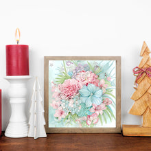 Load image into Gallery viewer, Diamond Painting - Partial Special Shaped - Blooming Flowers (30*30CM)