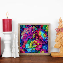 Load image into Gallery viewer, Diamond Painting - Partial Special Shaped - Rainbow Flower (30*30CM)