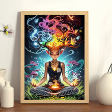Load image into Gallery viewer, Diamond Painting - Partial Special Shaped - Magic Girl (30*40CM)