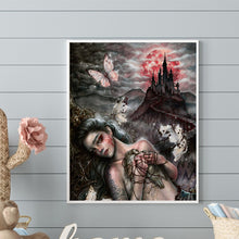 Load image into Gallery viewer, Diamond Painting - Full Round - Horror Girl (40*50CM)