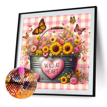 Load image into Gallery viewer, Diamond Painting - Full Round - Bucket Bouquet (30*30CM)