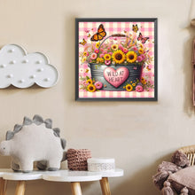 Load image into Gallery viewer, Diamond Painting - Full Round - Bucket Bouquet (30*30CM)