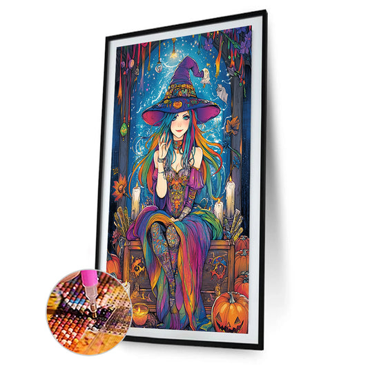 Diamond Painting - Full Round - Magic Witch (40*60CM)