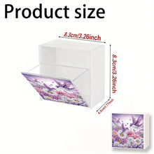 Load image into Gallery viewer, Wall Mounted Flowers Birds DIY Diamond Painting Storage Box for Art Crafts