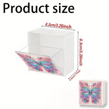 Load image into Gallery viewer, Wall Mounted Butterfly DIY Diamond Painting Storage Box for Art Crafts