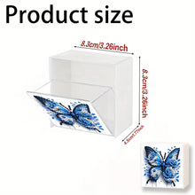 Load image into Gallery viewer, Wall Mounted Butterfly DIY Diamond Painting Storage Box for Art Crafts