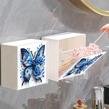 Load image into Gallery viewer, Wall Mounted Butterfly DIY Diamond Painting Storage Box for Art Crafts