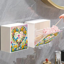 Load image into Gallery viewer, Wall Mounted Love Heart DIY Diamond Painting Storage Box for Art Crafts