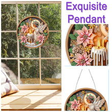 Load image into Gallery viewer, Acrylic 2D Flat DIY Oh Holy Night Hanging Diamond Art Kits Wall Door Decor