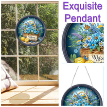 Load image into Gallery viewer, Acrylic 2D Flat DIY Welcome Friends Hanging Diamond Art Kits Wall Door Decor