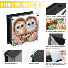 Load image into Gallery viewer, Owl DIY Money Storage Box Diamond Painting Decors for Adults Beginners