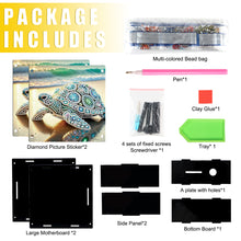 Load image into Gallery viewer, Turtle DIY Money Storage Box Diamond Painting Decors for Adults Beginners