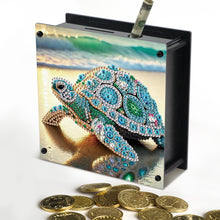 Load image into Gallery viewer, Turtle DIY Money Storage Box Diamond Painting Decors for Adults Beginners