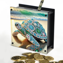 Load image into Gallery viewer, Turtle DIY Money Storage Box Diamond Painting Decors for Adults Beginners