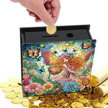 Load image into Gallery viewer, Elf Fairy DIY Money Storage Box Diamond Art Decors for Adults Beginners