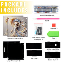 Load image into Gallery viewer, Elegant Lady DIY Money Storage Box Diamond Art Decors for Adults Beginners