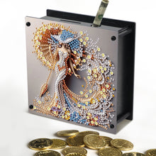 Load image into Gallery viewer, Elegant Lady DIY Money Storage Box Diamond Art Decors for Adults Beginners