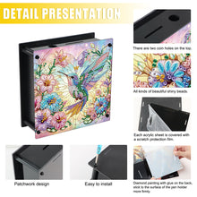 Load image into Gallery viewer, Hummingbird DIY Money Storage Box Diamond Art Decors for Adults Beginners