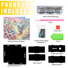 Load image into Gallery viewer, Hummingbird DIY Money Storage Box Diamond Art Decors for Adults Beginners