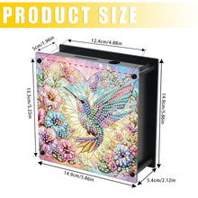 Load image into Gallery viewer, Hummingbird DIY Money Storage Box Diamond Art Decors for Adults Beginners